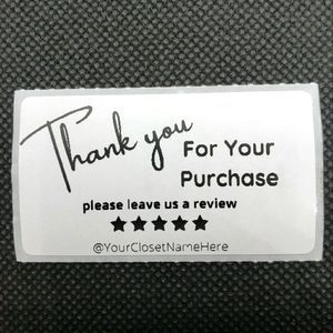 8/$20 40ct Customizable Stickers 2.25" x 1.25" White Labels